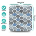 thumbnail image 5 of Washable Rubber Boho Floral Retro Dish Drying Mats for Kitchen Counter Home Large Coffee Bar Pad Accessories and Decor for Utensils Stemware 16''x18'', 5 of 7
