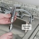 thumbnail image 4 of Manguera rociadora y cabezal Danco Chrome para fregadero de cocina, paquete de 1, 4 of 8