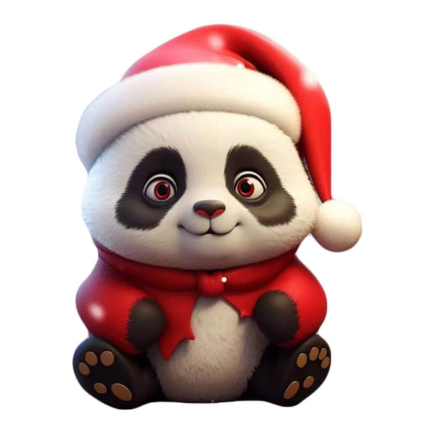 pstuiky Regalo de Navidad Serie de colgantes navideños Adornos para árbol de Navidad Colgante acrílico para coche