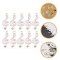 thumbnail image 3 of 10 pcs DIY Music Notes Charms Jewelry Making Musical Notes Charms Metal Music Symbol Charms, 3 of 8