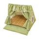 thumbnail image 5 of Casa de carpa interior de gato, cama de mascotas portátil de la cama de gato carpa para perros para gatos cachorro Verde, 5 of 8