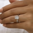 thumbnail image 5 of Jewelegant 2.50 Carat Radiant Moissanite Diamond Engagement Ring for Women, 5 of 7