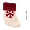 thumbnail image 3 of Xihbxyly Adorno Navideño de Copo de Nieve, Tela No Tejida Duradera, Fácil de Colgar, para Árbol de Navidad, Bolsa de Regalo Reutilizable, 13 X 10 X 2 Cm., 3 of 6
