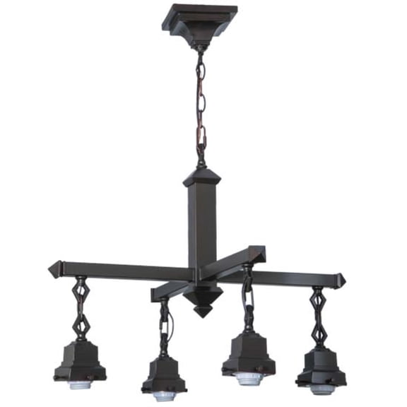 Meyda Tiffany - 24264 - Four Light Chandelier Hardware - Mahogany Bronze - Mahogany Bronze-100pack