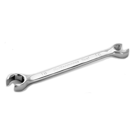 UPC: 0039564304163 | Chrome Flare Nut Wrench 16mm x 18mm