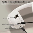 thumbnail image 4 of WH-1000XM4 Wireless Over-Ear Headphones with Battery Display Bluetooth Headset Support TF Card, 4 of 5