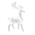 thumbnail image 2 of PRETXORVE Christmas Decor, Christmas Tree Decorations, Large Reindeer Decoration, Desktop Decoration, Christmas Wedding Crystal Pendant, 2 of 6
