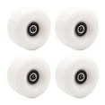 thumbnail image 1 of Roues de Patin en Ligne 58 mm 82 A, Lot de 4 Roues de Remplacement pour Patin pour Filles et Garçons, Roues à Roulement à Rouleau - Blanc, 1 of 8