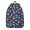 Astronaut and Moon, variant on Astronaut and Planet Black Pattern Backpack for School, Cute School Bag with Adjustable Shoulder Straps and Padded Back, 15.7"x11.8"x5.5"