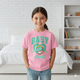 thumbnail image 2 of PLAYERA INFANTIL KPOP DEMON HUNTERS DISEÑO BABY SAJA COLOR ROSA TALLA 12, 2 of 4