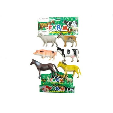 ANIMAL FARM PLAY SET MEDIUM (6 PCS SET)