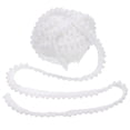 thumbnail image 1 of Uxcell Cinta de Pom Pom de 8.5 Yardas, 0.5" Ancha, Cinta de Fleco de Bola de Pom Pom Blanca para Manualidades de DIY, Cortinas, Ropa, Decoración del Hogar, 1 of 7