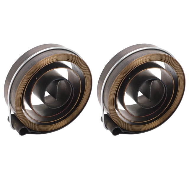 Drill Press Return Spring, Quill Feed Return Coil Spring Wide Application 2Pcs Chromeplate Temperature For Bench Drill