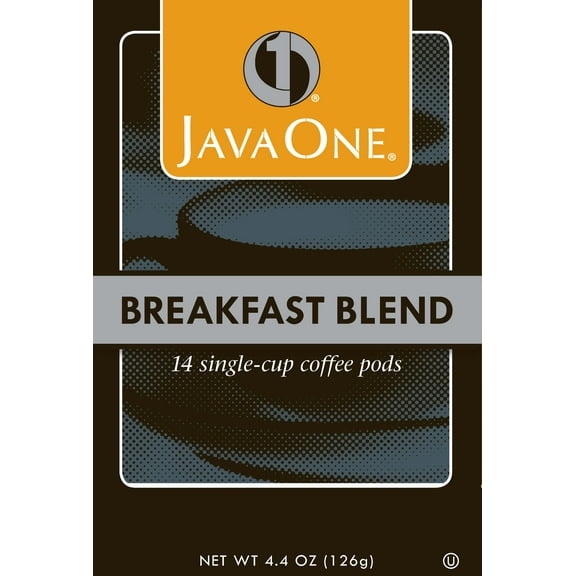 Coffee Pods, Breakfast Blend, Single Cup, 14/box | Bundle of 5 Boxes