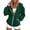 Dark Green, variant on Aihuaihua Womens Zip Up Hoodies Y2K Long Sleeve Zipper Hooded Oversized Sweatshirt Fall Lightweight Track Jackets with Pockets (Dark Green,L)
