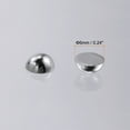 thumbnail image 2 of REGALWOVEN 6mm AB Flat Back Pearls Loose Half Round Resin Pearl Beads DIY Crafts Metallic Silver Tone, 2 of 5