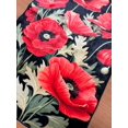 thumbnail image 5 of Red Poppy Rug 4x6 ft = 120x180 cm Washable Rug, 5 of 5