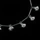 thumbnail image 3 of Tobillera de de cadena de campanas ajustables de plata de joyería de lujo para mujeres y niñas Zulema Pulsera de plata del tobillo, 3 of 8