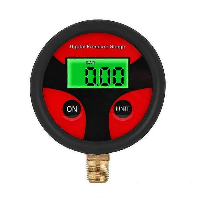 Manómetro digital para neumáticos, LCD, para coche, camión, motocicleta, 0-200 PSI.