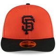 thumbnail image 2 of Men's New Era  Orange/Black San Francisco Giants 2025 Spring Training Low Profile 59FIFTY Fitted Hat, 2 of 6