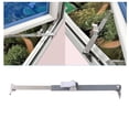 thumbnail image 1 of Window Hinges, Casement Window Stays Casement Window Brace, Casement Window Stopper, Stainless Steel Friction Stay Hinges With Screws, Windproof Support & Angled Fixed Base, 1 of 8