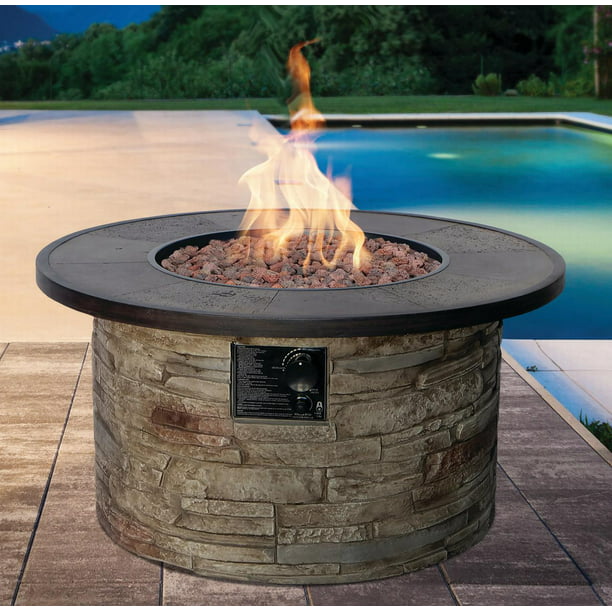 Table Patio Fire 32in Monterey, Monterey Propane Gas Fire Pit