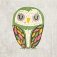 thumbnail image 2 of Allen, Kimberly 26x26 White Modern Wood Framed Museum Art Print Titled - Owl Love 2, 2 of 4