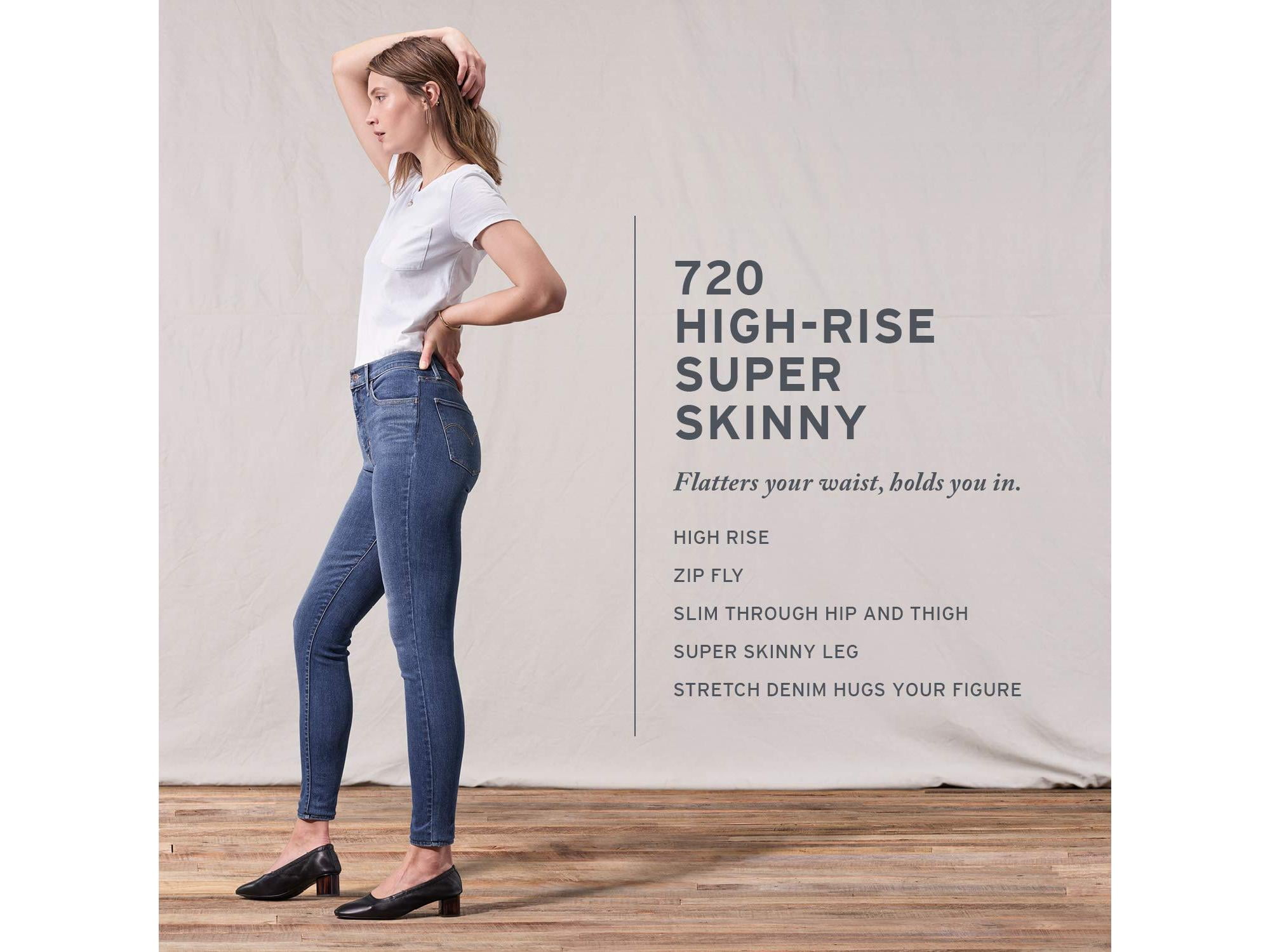 levi's super stretch skinny jeans