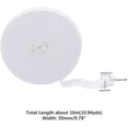 thumbnail image 4 of 1 Roll 10M Elastic Band with 20 Pcs Resin Buttons Stretch Sewing Cord with Button Hole White, 4 of 7