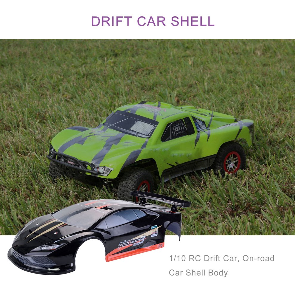 nbvmngjhjlkjlUK 1//10 RC Car Shell Karosserie 1//10 RC Car PVC Karosserie f/ür VRX R0100W R0155R RH1025 Rot Schwarz 1026//1003 Rot Schwarz