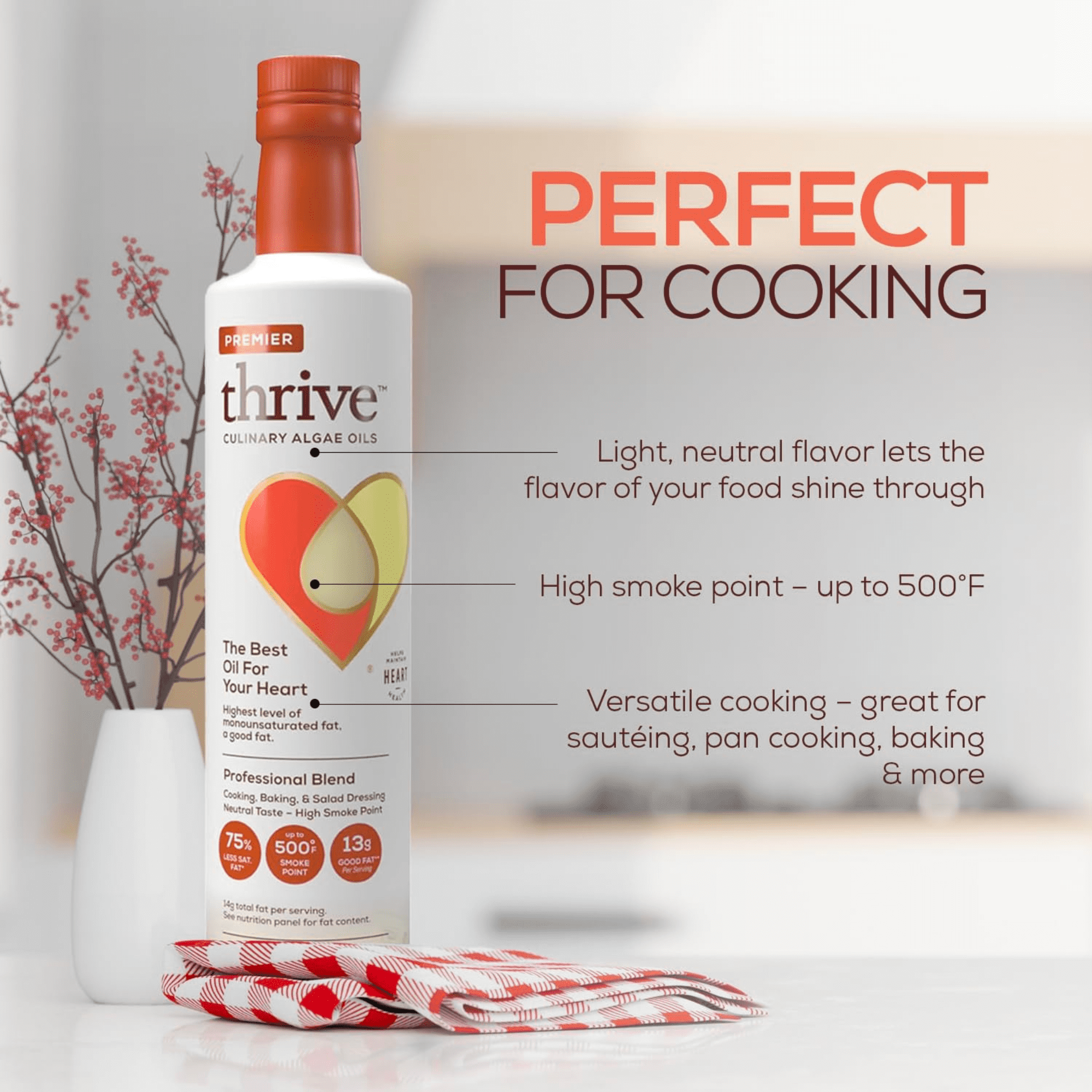 Premier Thrive Culinary Algae Oils - 16.9 fl oz, 3 Pack