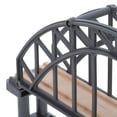thumbnail image 4 of SHISUYAN Train Bridge Model Wooden Train Track Accessories Suspension Bridge Toy Wooden Train Set Plastic Railway Bridge Train Track Scene Accessories, 4 of 9