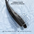 thumbnail image 4 of YOSDOM Auriculares Bluetooth con banda para el cuello, auriculares alrededor del cuello 24H+ tiempo de reproducción, auriculares Bluetooth con vibración de llamada, diseño de mandíbula de tiburón auri, 4 of 5