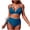 X556-Sky Blue, variant on Neewe Women's High Waisted Bikini Sets Two Piece Swimsuit Tummy Control Bathing Suit V Neck Swimwear 2026 Swim Suit