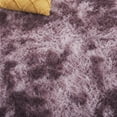 thumbnail image 6 of SAFAVIEH Rainbow Jaki Abstract Shag Area Rug, Purple, 5' x 7', 6 of 10