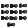 thumbnail image 3 of pitrice 10 Pairs High heel Stopper Set Non-slip PVC Shoe Heel Protector Kit Shoe Accessories, Black, M, 3 of 7