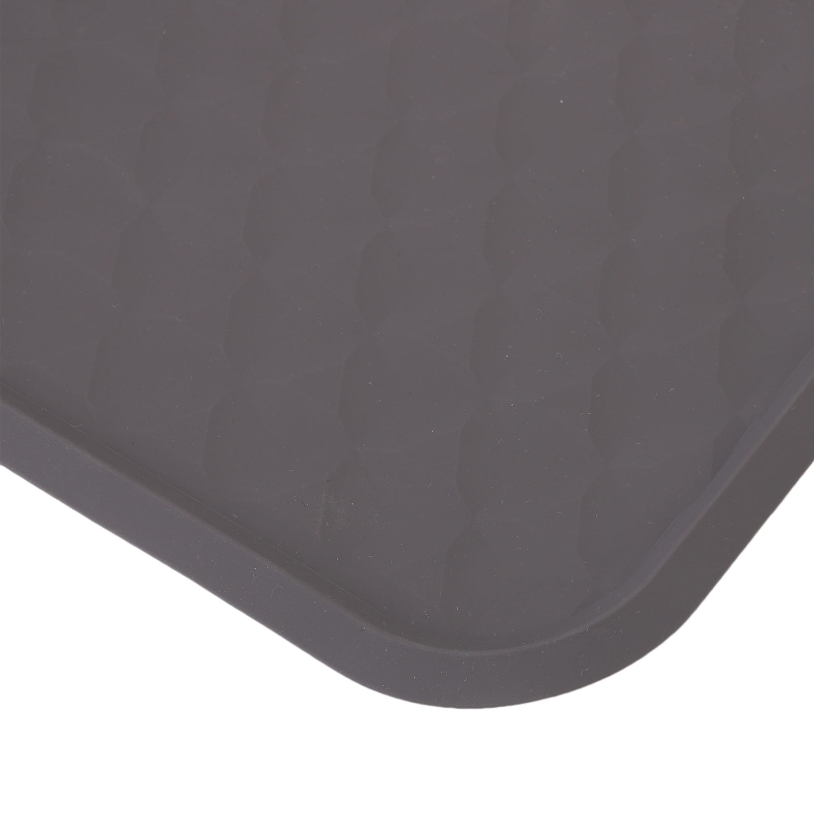 Under Refrigerator Drip Tray, Raised Edge Refrigerator Spill Mat Silicone Anti Slip Floor Protector  For Washing Cabinet