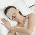 thumbnail image 4 of Sleep Mask Silk Blackouted Soft Travel Mask with Adjustable Strap Sleep Eye Mask, 4 of 5