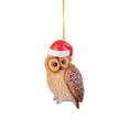 thumbnail image 2 of Sunjoy Tech Christmas Tree Pendant Lightweight Cute Animal Pendant Christmas Decoration for Festival, 2 of 8