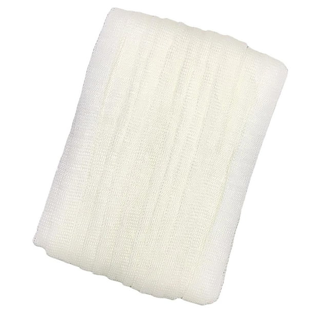 Bolsa de malla de PVA soluble para almacenar cebos, accesorios para señuelos de pesca, gusanos de partículas pequeñas 37 mm