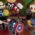 thumbnail image 4 of Mini Superhero Toys, 26 pcs Superhero Minifigures Small Action Figures Superhero Party Birthday Decorations for Kids’ Christmas Stocking, Easter Eggs Cake Toppers Collectibles, 4 of 7