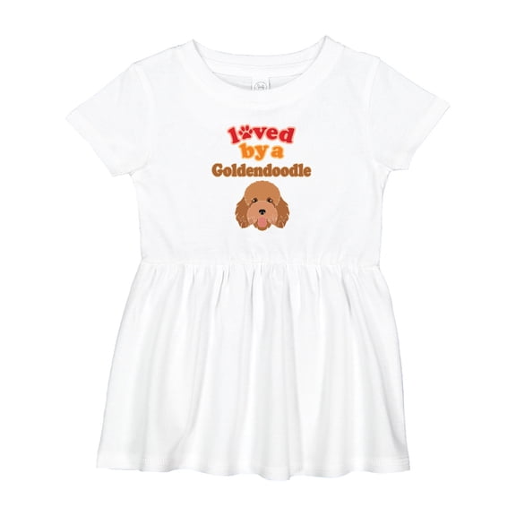 Inktastic Goldendoodle Dog Quote Girls Baby Dress