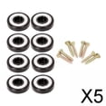 thumbnail image 1 of Patas de Muebles Soledad de Hierro Bricolaje para El Hogar Café 25mm 5 Piezas, 1 of 10