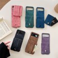 thumbnail image 6 of Galaxy Z Flip 4 Wallet Case with Card Holder【2 in 1 Detachable】【 Zipper Wallet】, Slim Fit Retro PU Leather Protective Flip Phone Cover for Samsung Galaxy Z Flip 4 5G 2022, 6 of 7