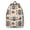 Black, variant on Pastoral Style Canvas Bookbag – Floral Aesthetic School Backpack with Earthy Abstraction and Boho Tribal Design for Women