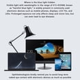 thumbnail image 4 of Blue Light Blocking Glasses, Anti Eye Strain Headache, Reading/Gaming/TV/Phones Glasses for Women Men UV400 Transparent Lens, 4 of 7