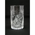 thumbnail image 3 of Set of 6 Cut Crystal Drinking Glasses - 8 oz suitable for hot or cold lkiquids - fits metal glass holder podstakannik, 3 of 6