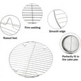 thumbnail image 3 of GIXUSIL Stainless Steel Pot Bottom Net,Round Roasting Cooking Rack,Cooling Rack with Mesh Foot Support,Baking Net Rack,Perfect for Slow Cooker Pressure Cooker Stockpot (17Cm), 3 of 7