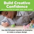 thumbnail image 4 of Faber-Castell Creativity for Kids Hide & Seek Rock Painting Kit, 12 Pack, 4 of 6