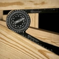 thumbnail image 4 of Hxlamzoo Professional Miter Saw Protractor Angle Finder Ruler with Precision Scales for Woodworking & Carpentry Projects, 4 of 9